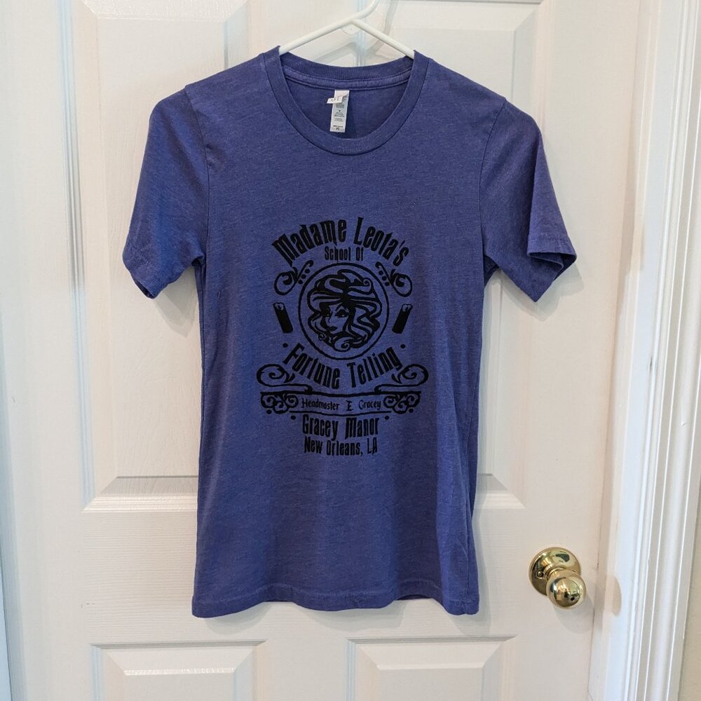 Disney Bella Canvas Madame Leota Haunted Mansion Tee Purple Size XS